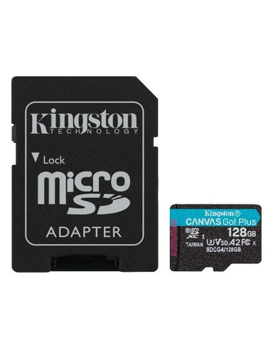 TRANS FLASH 128 GB CANVAS GO PLUS (SDCG4/128GB) CLASS 10