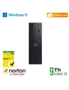 PC DELL OPTIPLEX 3070-5070 SFF INTEL CORE I3-9 GEN 8GB 256GB SSD WINDOWS 11 PRO - RICONDIZIONATO