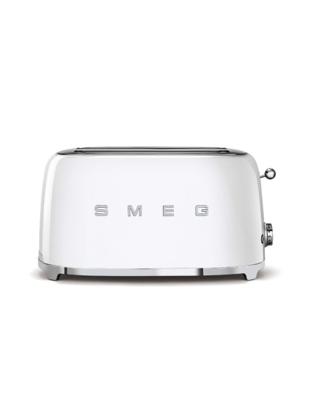 TOSTAPANE LUCIDO TSF02WHEU - 2X4 SLOT - ESTETICA 50'S STYLE - BIANCO