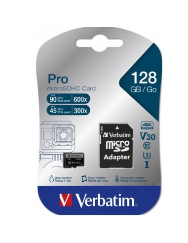 TRANS FLASH 128 GB U3 (47044) CLASS 10 (CON ADATTATORE)