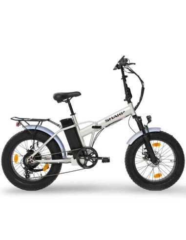 BICI ELETTRICA CON PEDALATA ASSISTITA BK-FM01-ES - RUOTE 20" - 250W - SILVER
