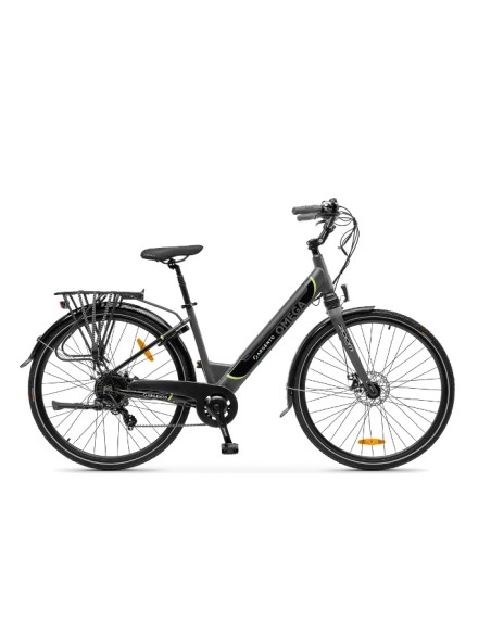 BICI ELETTRICA CON PEDALATA ASSISTITA OMEGA CITY BLACK (AR-BI-220013) RUOTE 28" - 250W - NERO