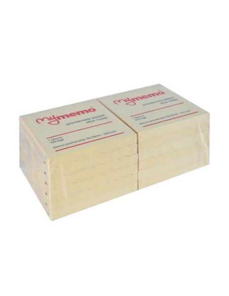 POST-IT GIALLO 76X76 (12 BLOCCHETTI DA 100 FOGLI)