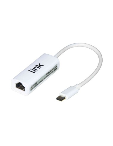 ADATTATORE USB-C MASCHIO / CONNETTORE RJ45 FEMMINA PER RETI GIGABIT 10/100/1000 (LKADAT82)