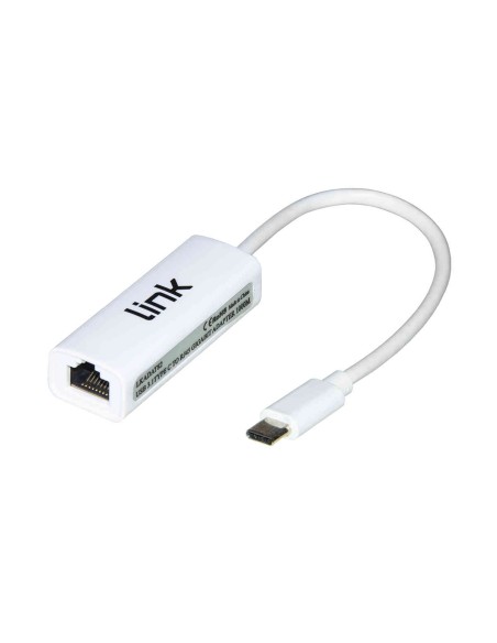 ADATTATORE USB-C MASCHIO / CONNETTORE RJ45 FEMMINA PER RETI GIGABIT 10/100/1000 (LKADAT82)