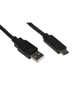 CAVO USB 2.0 "A" MASCHIO / USB-C MT 1.8 NERO (LKC2018H)