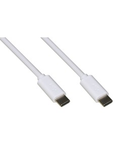 CAVO USB 2.0 USB-C MASCHIO/MASCHIO MT 2 BIANCO (LKCC202W)