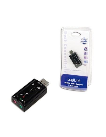 SCHEDA AUDIO ESTERNA 7.1 USB (UA0078)