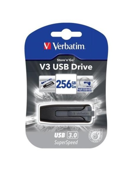 PEN DRIVE V3 STORE'N'GO 256GB USB3.0 (49168) NERA