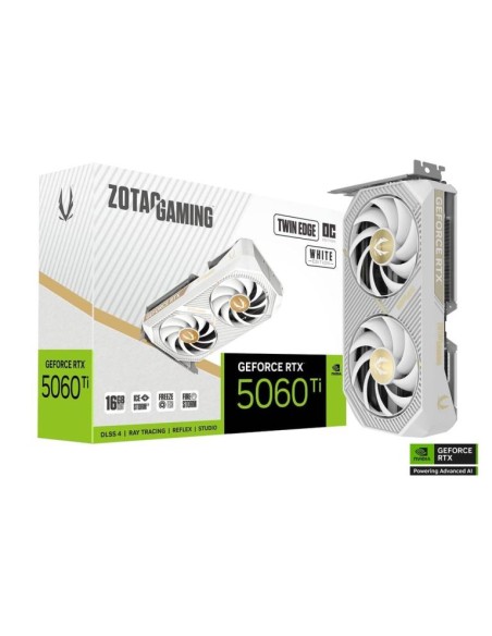 SCHEDA VIDEO GEFORCE GAMING RTX 5060 TI 16 GB TWIN EDGE OC GDDR7 (ZT-B50620Q-10M)