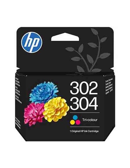 CARTUCCIA ORIGINALE B7RT6AE N.302+304 COLORE TRICROMIA