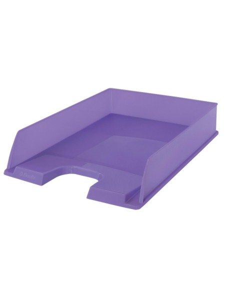 VASCHETTA PORTA DOCUMENTI/CORRISPONDENZA DA SCRIVANIA A4 VIOLA LAVANDA