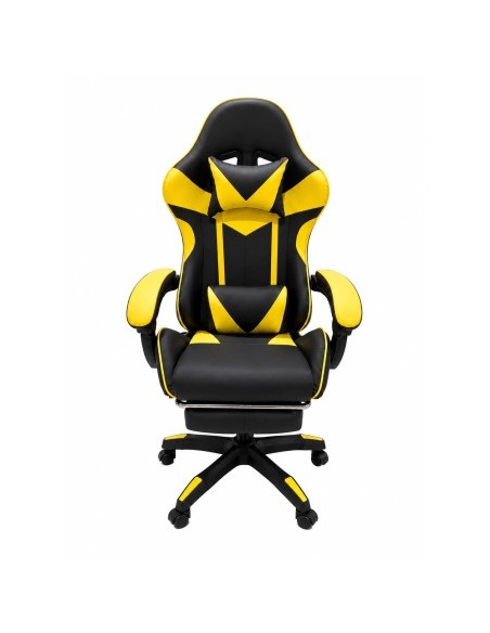 SEDIA GAMING WSE8156 GIALLO/NERO