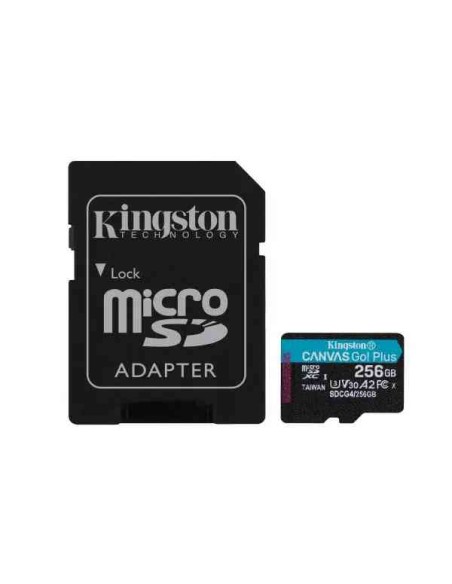 TRANS FLASH 256 GB CANVAS GO PLUS (SDCG4/256GB) CLASS 10 CON ADATTATORE