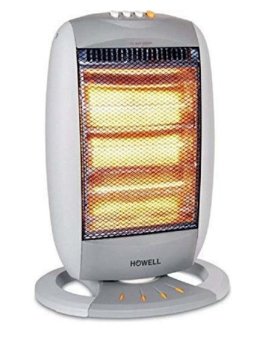 STUFA ALOGENA RSA1214 1200W - OSCILLANTE - BIANCO