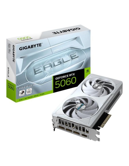 SCHEDA VIDEO GAMING GEFORCE RTX 5060 EAGLE OC ICE 8GB (GV-N5060EAGLEOC ICE-8GD)