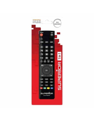 TELECOMANDO UNIVERSALE TV SLIM 1 IN 1 SUPTLB004