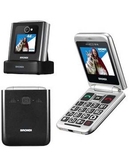 CELLULARE AMICO TUO 4G DUAL SIM NERO METAL
