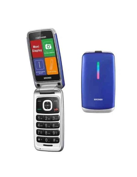 CELLULARE CONTENDER DUAL SIM BLU METAL