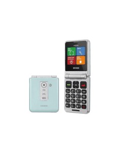 CELLULARE FLIPPER DUAL SIM GREEN WATER VERDE ACQUA