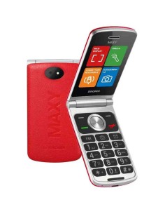 CELLULARE MAXY DUAL SIM ROSSO