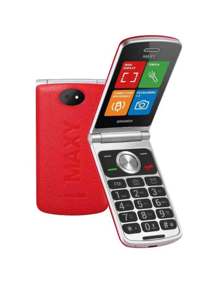 CELLULARE MAXY DUAL SIM ROSSO