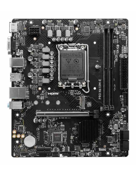SCHEDA MADRE PRO H610M-E SK 1700 DDR5