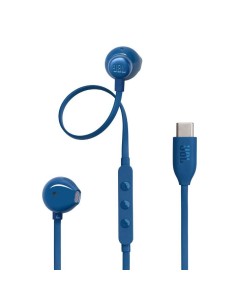 AURICOLARI TUNE 305C JBLT305CBLU IN-EAR CON CONNETTORE TIPO C - BLU
