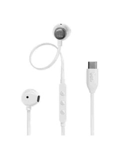 AURICOLARI TUNE 305C JBLT305CWHT IN-EAR CON CONNETTORE TIPO C - BIANCO