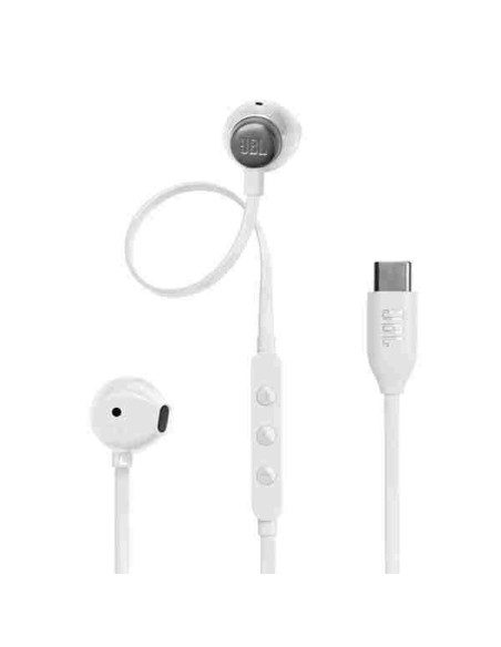 AURICOLARI TUNE 305C JBLT305CWHT IN-EAR CON CONNETTORE TIPO C - BIANCO