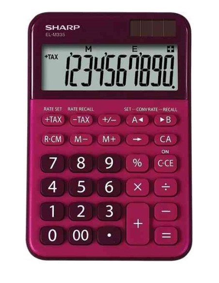 CALCOLATRICE SH-ELM355 ROSSA
