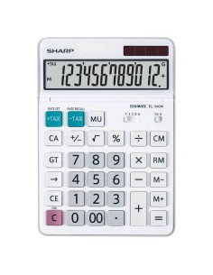 CALCOLATRICE SH-EL-340W BIANCO